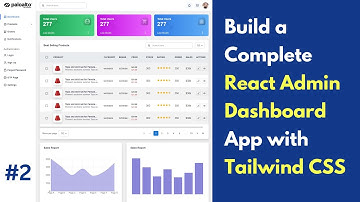 #2 Build a Complete React Admin Dashboard App | React, Vite, Tailwind Css, Material Ui