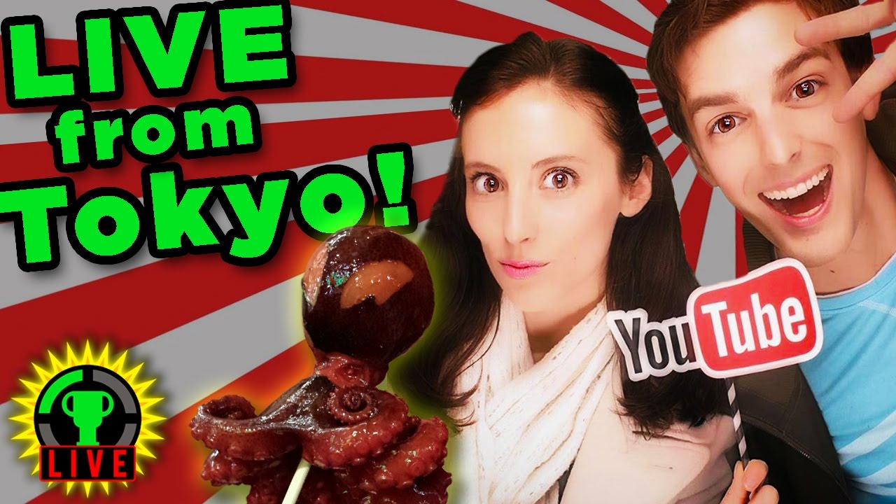 Toilets to Teryaki, Japanese Snack CHALLENGE - GTLive in Tokyo