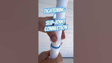 How To Tighten A Slip Joint Nut With Washer For Bathroom & Kitchen Sink Drains - Cape Coral Plumber