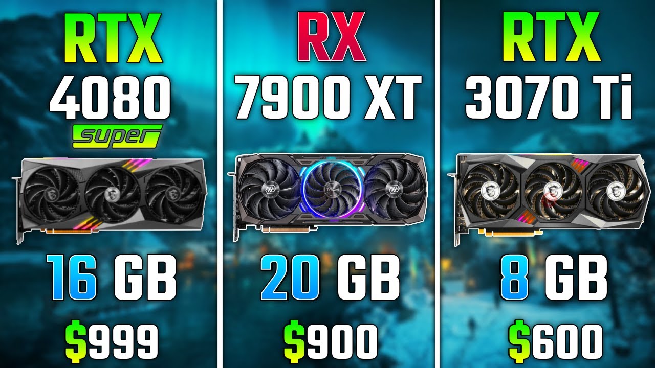 RTX 4080 SUPER vs RX 7900 XT vs RTX 3070 Ti | Test in 6 Games - YouTube