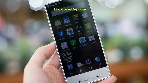 Sharp Aquos Crystal X Hard reset, Factory Reset & Password Recovery