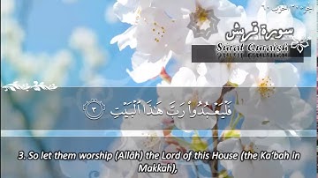 سورة قريش ماهر المعيقلي   Sûrat Quraish Maher Al Muaiqly
