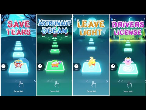 Save Your Tears/astronaut In The Ocean/leave A Light On/drivers License - Tileshop