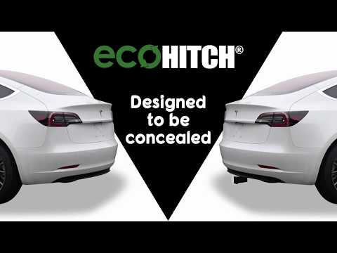 2017-2020 Tesla Model 3 EcoHitch Trailer Hitch Installation