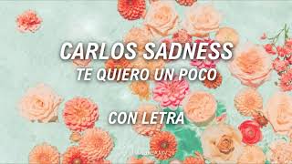 Carlos Sadness - Te quiero un poco | CON LETRA