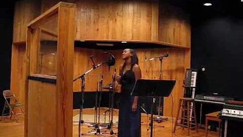 Raven McKinney sings, "Autumn Leaves"