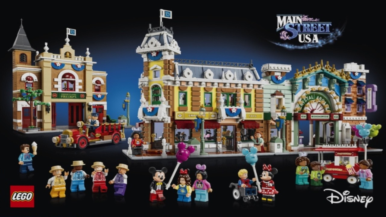 Disney - Main Street, U.S.A. - Disney Parks LEGO instructions