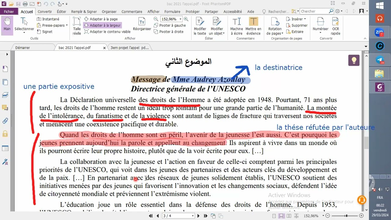 bac 2024 ; حل نمودجي بكالوريا 2021 شعبة اداب وفلسفة لغة فرنسية + منهجية + le compte rendu + حيل وطرق