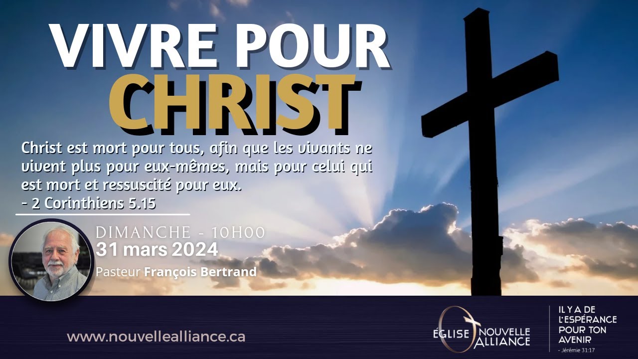 ENA - VIVRE POUR CHRIST | 31 mars 2024 - YouTube