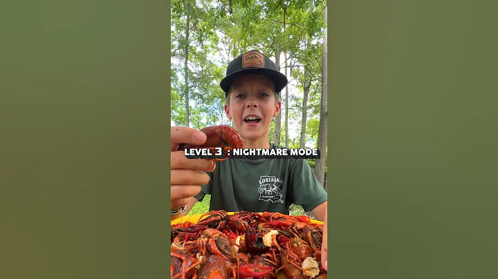 Three Levels To Crawfish Peeling | Level 3 = Nightmare Mode #crawkid #louisiana #crawfish - DayDayNews