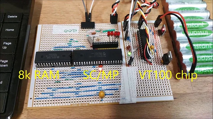 NIBL computer via  Geoff Graham single-chip terminal