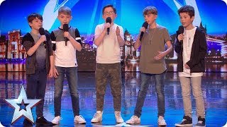 Video thumbnail of "Made Up North bring ELECTRICITY to the stage! | Auditions | BGT 2018"