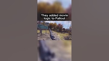 Movie logic in Fallout! #fallout #fallout4 #bethesda #gaming #shorts