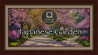 Framed TV Art / Japanese Garden (8 Images) / 1 Hour