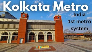 Kolkata metro | India's first Metro system | #rslive | #4k