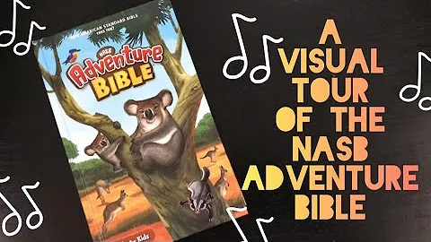 🎶 A Visual Tour 🎶 NASB Adventure Bible (Bible Review)
