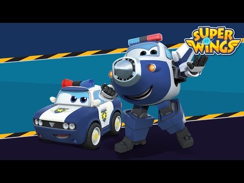 Police Car Song | Superwings M V | Английская Песня | Автомобиль Песня