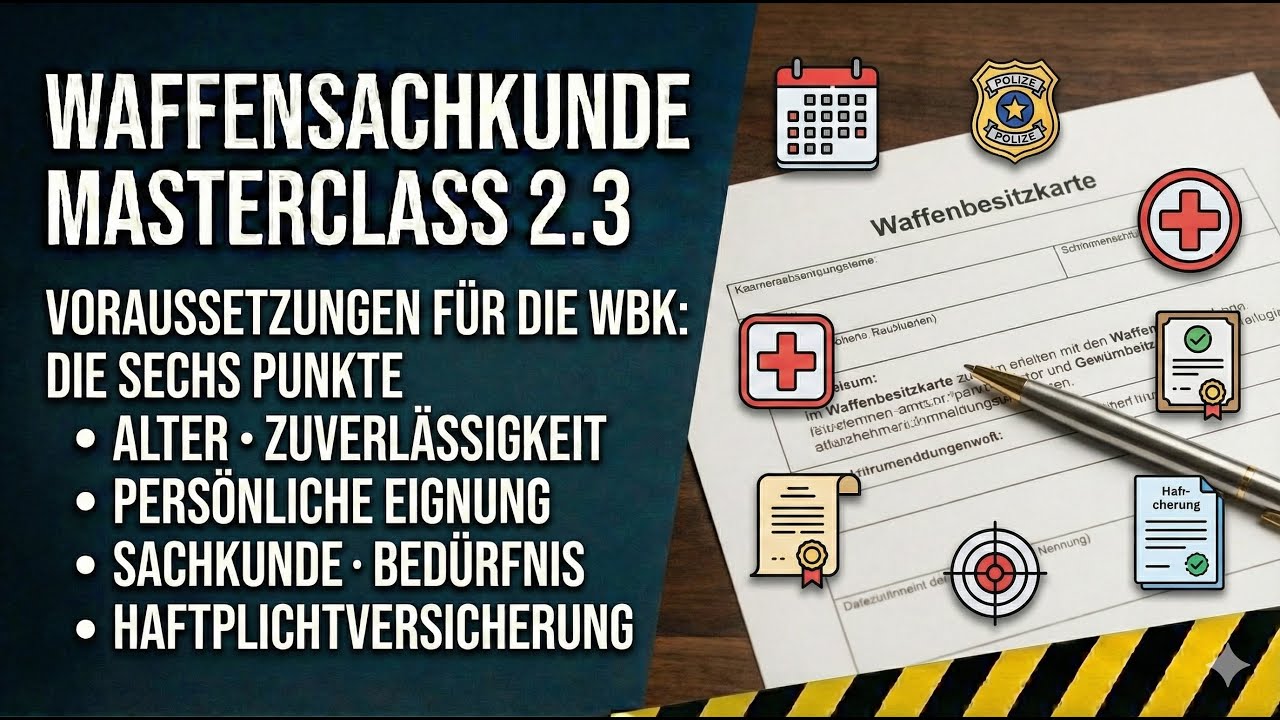 Voraussetzungen WBK