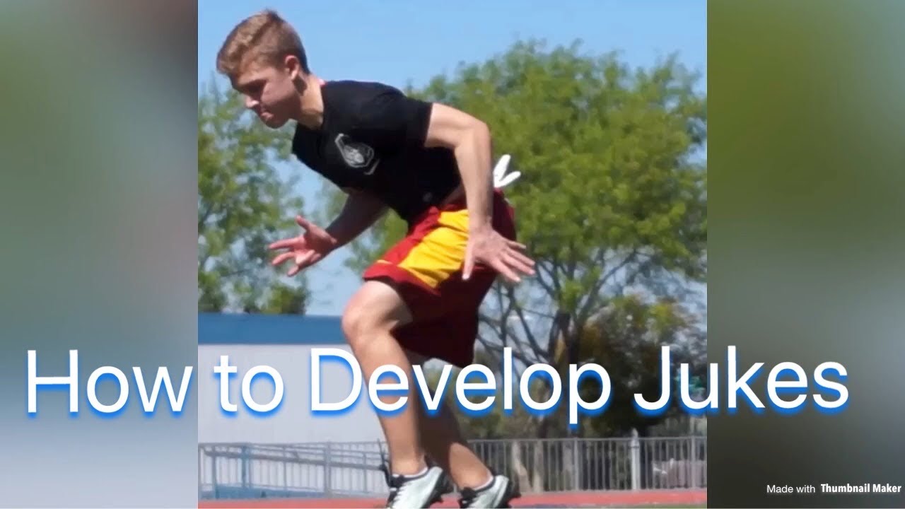 How To Develop Juke Moves | Learn Football Speed And Agility Drills – PLAYMAKER NETWORK