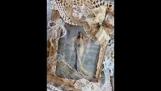 Lady of the Lake Art junk journal online class Early Bird price all levels #junkjournal #artjournal