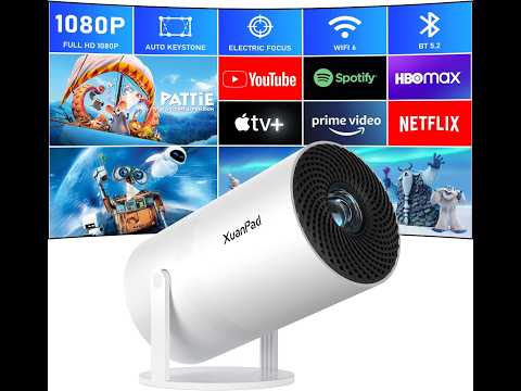 XuanPad 1080P Projector with WiFi/Bluetooth Review - Pros & Cons