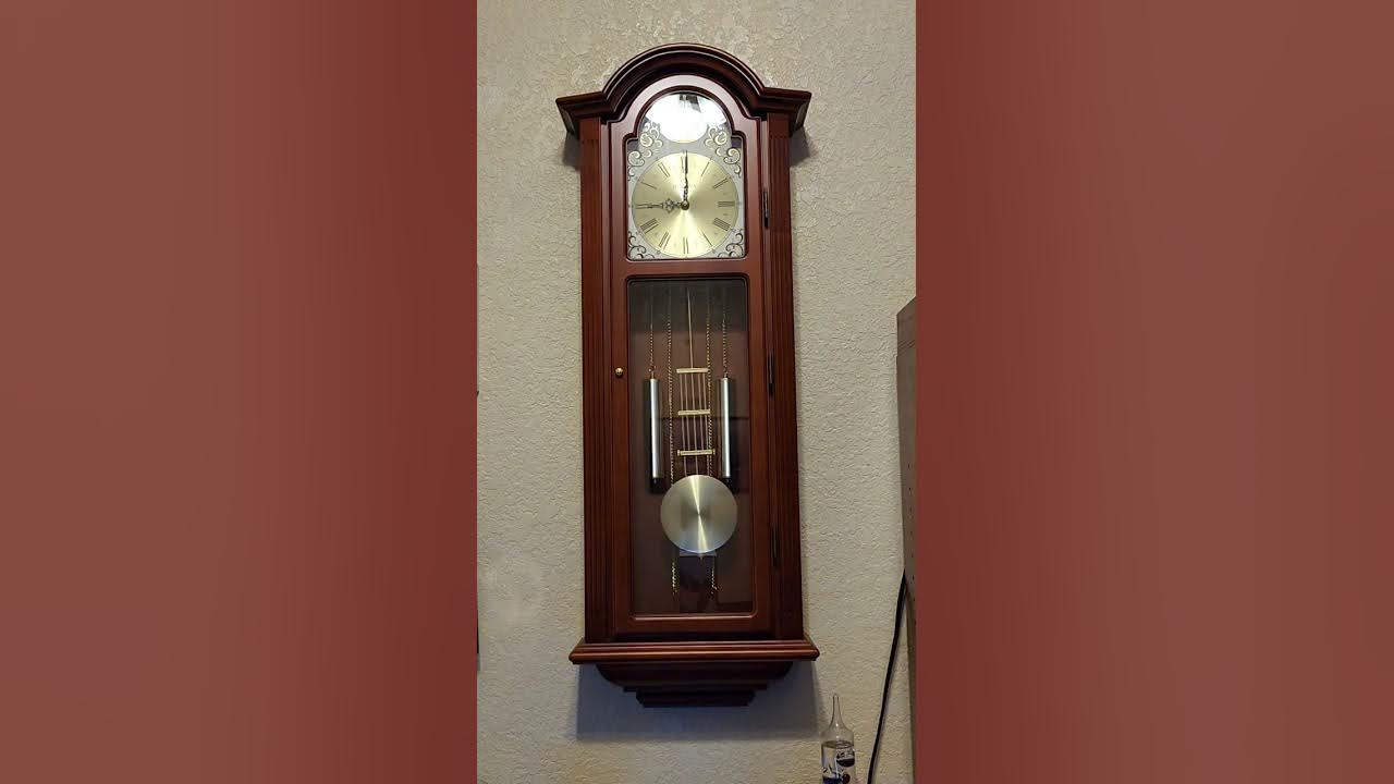 Bulova Tatianna C3381 Chiming Wall Clock YouTube