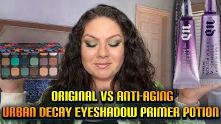 Urban Decay Anti-aging Vs Original Eyeshadow Primer Potion #urbandecay #makeuprevolution