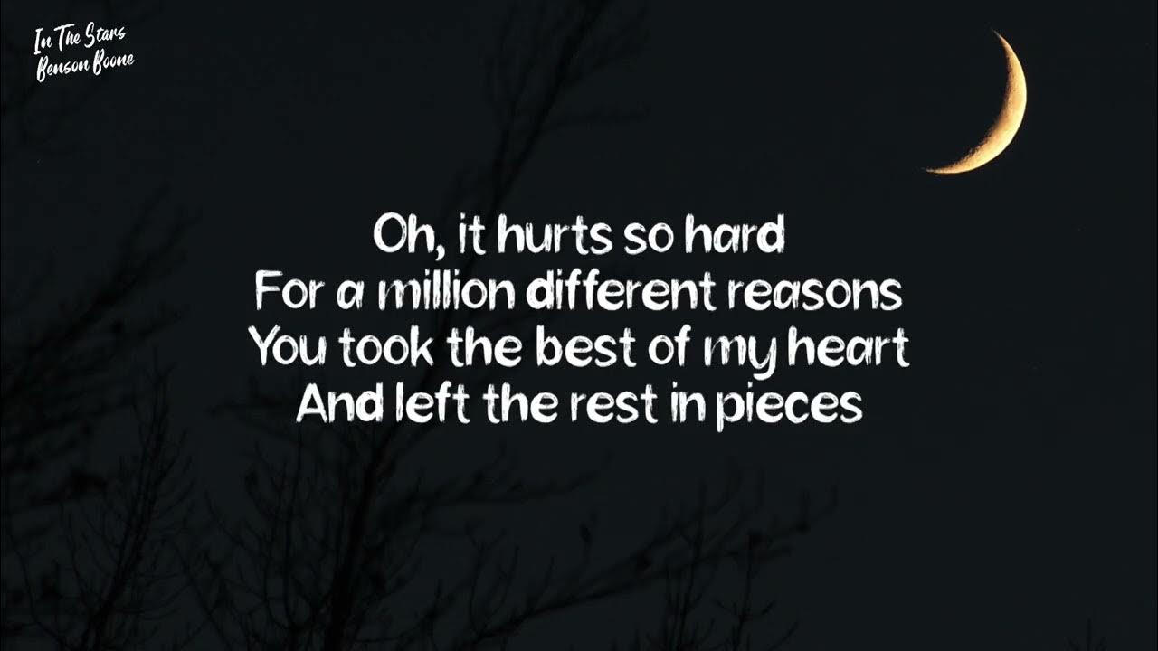 Benson boone in the stars lyrics video youtube