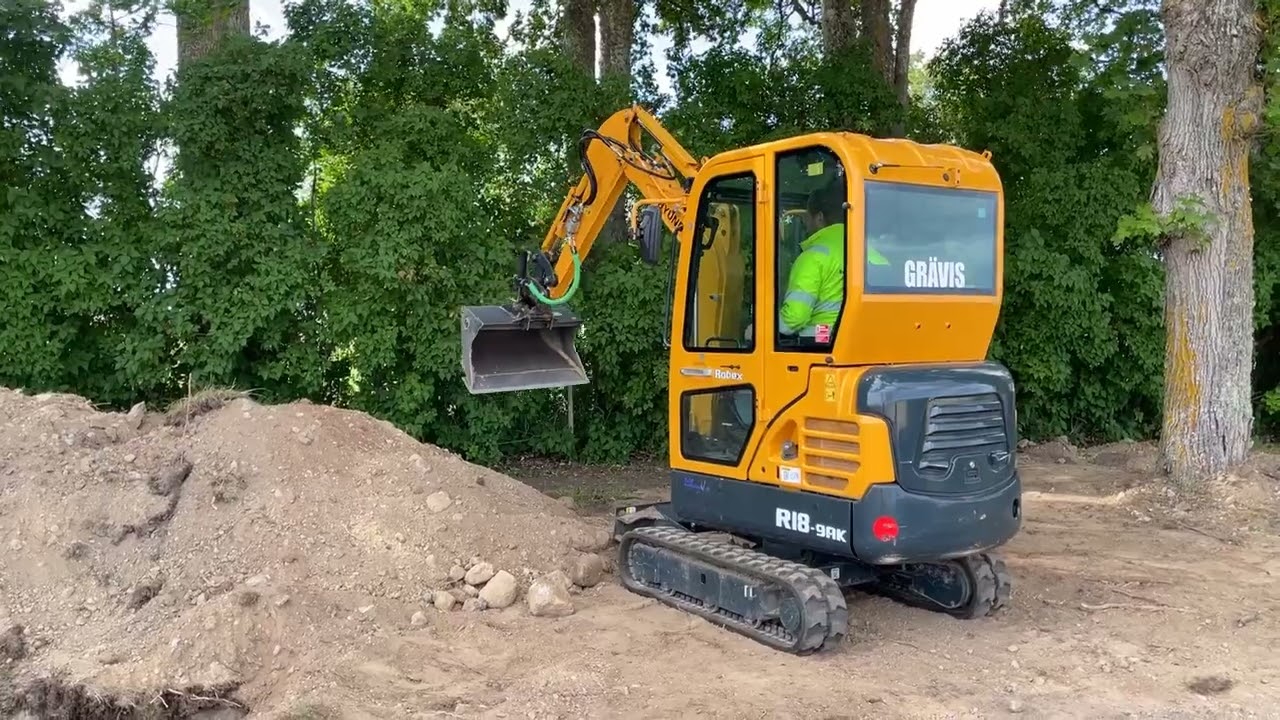 Minigrävare Hyundai