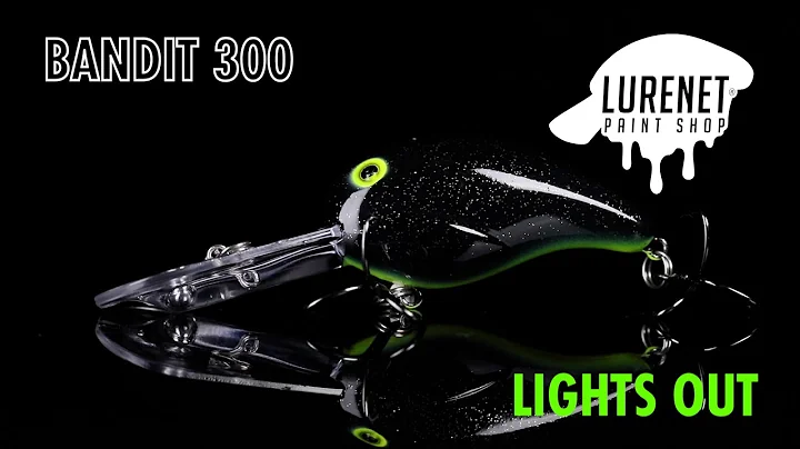 Bandit 300 Lights Out - Lurenet Paint Shop (Custom Painted Lures)