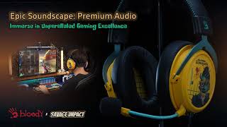 BLOODY x SAVAGE IMPACT | MR595 Renegade – Rule the Game with 135h Playtime