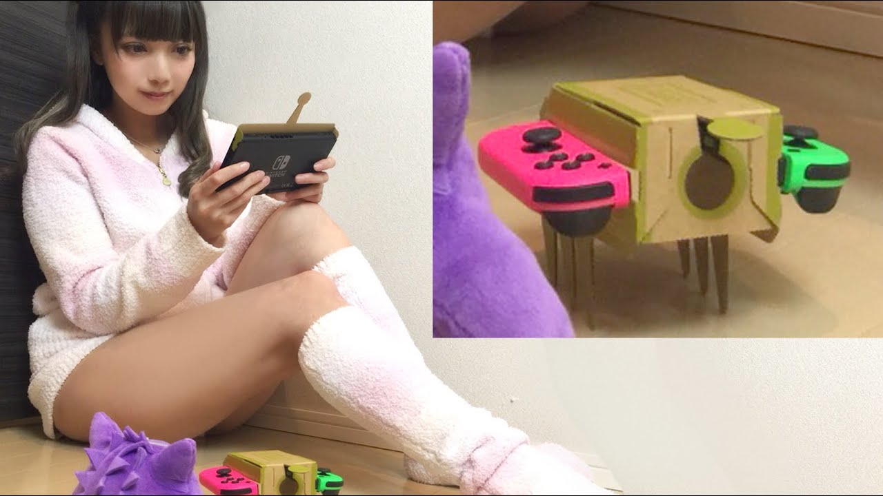 話題のニンテンドーラボ組み立て！ダンボールでラジコン？！ - 『Nintendo Labo バラエティキット』の組み立てに挑戦して感動体験！