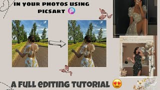 How to edit your picture on picsart with sparkle (THE RIGHT WAY) . screenshot 1