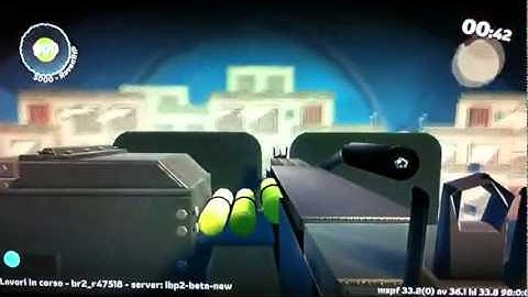 Little Big Planet 2 Beta Gameplay - FPS Shooting