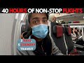 FLYING 40 HOURS TO NEW COUNTRY 😃 | 5 COUNTRY TRANSIT