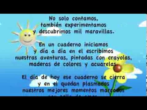 Poema para la graduación de Kinderr mov - YouTube