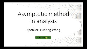 Asymptotic Methods in Analysis