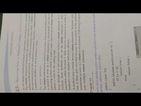 COMPUTER CLASS 10- JAVA- Return statement