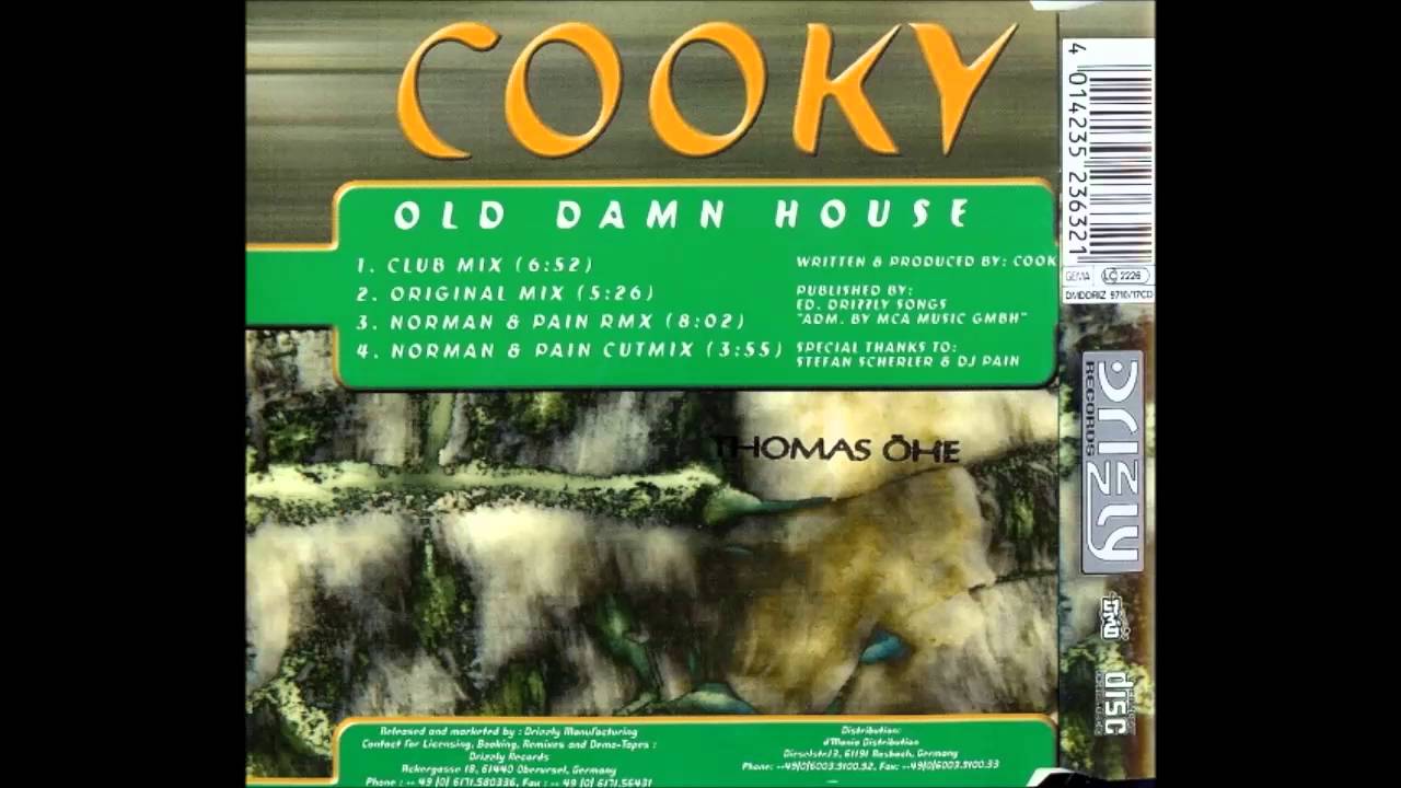 Cooky - Old Damn House (Club Mix) (1997)