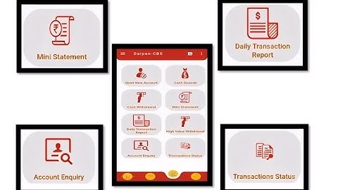 Darpan CBS - Mini Statement, DTR, Account Inquiry, Transaction Status | #IndiaPost #DarpanCBS