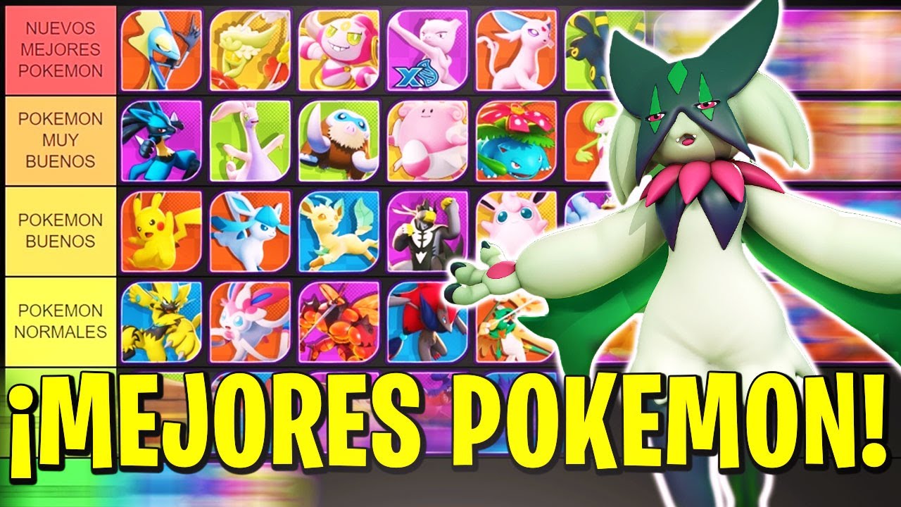 NUEVOS MEJORES POKEMON RANKED MASTER en POKEMON UNITE ACTUALIZACION ...