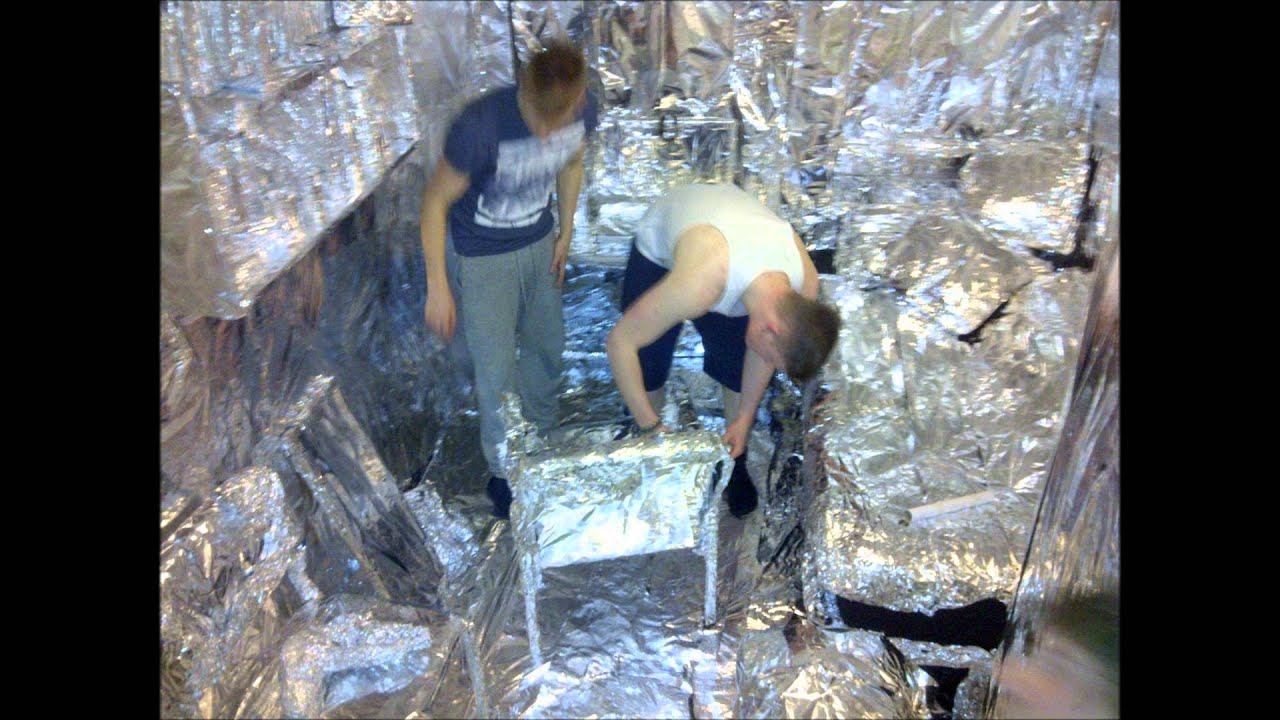 Ultimate Tin Foil Room Prank - Southampton Solent - YouTube