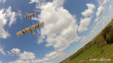 FPV Formation Flying crash! Wing and plane over Northumberland. Go Pro, CTH Grim Reaper, EPP FPV