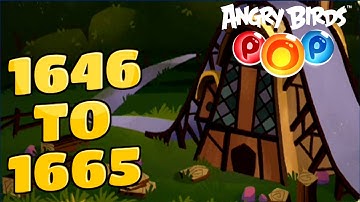 Angry Birds Stella Pop Levels {1646 To 1665} Walkthrough For Android & iOS