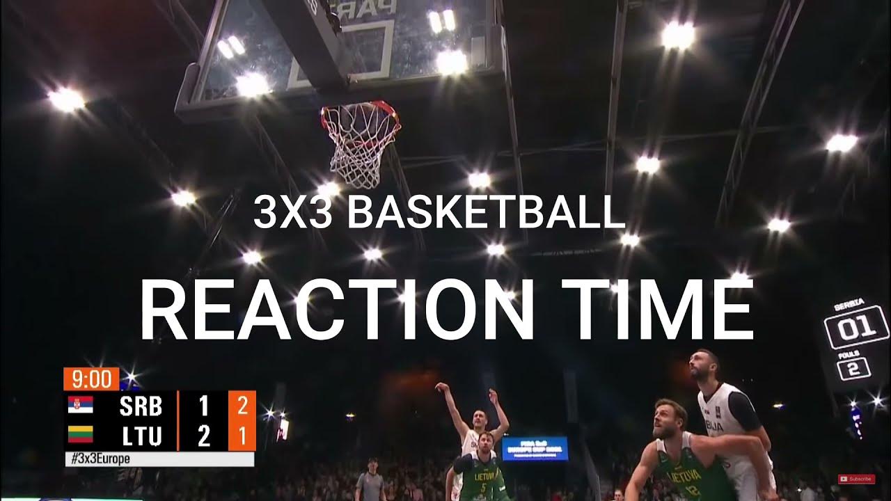 3x3 Basketball Reaction Time YouTube