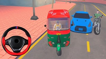 Tuk Tuk Auto Rickshaw Driving Simulator Games - Android Gameplay