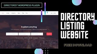 Full Featured Directory Listing Plugin | Classified Ads Website | Directorist WordPress Plugin