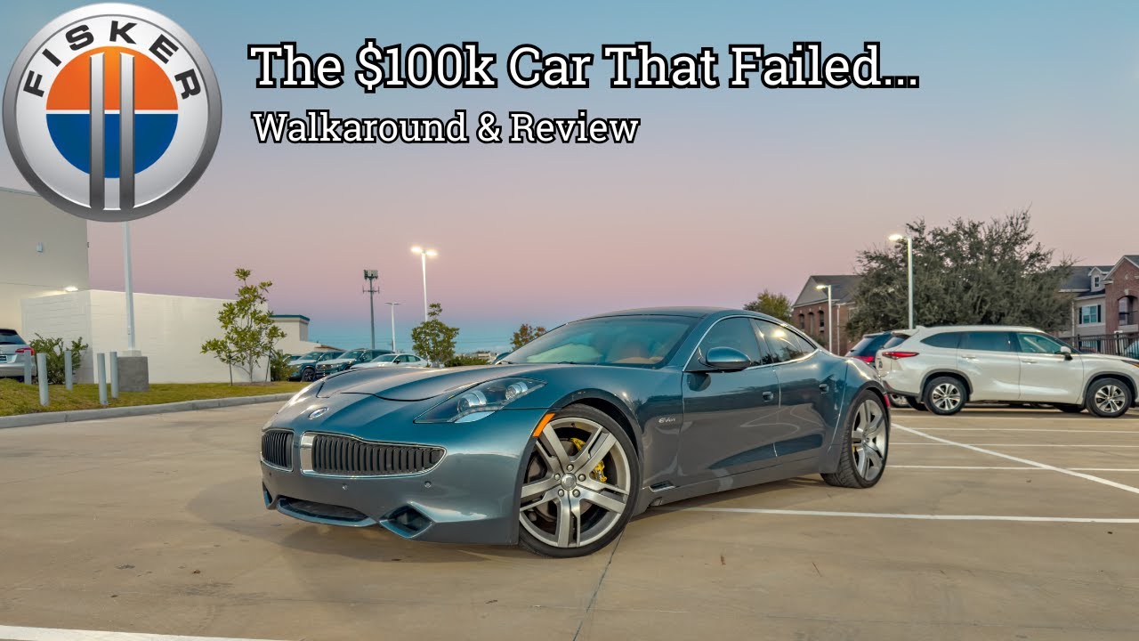 Автомобиль за 100 000 долларов, который потерпел неудачу: обзор Fisker Karma