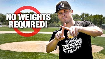 How To Throw Harder WITHOUT Lifting Weights!