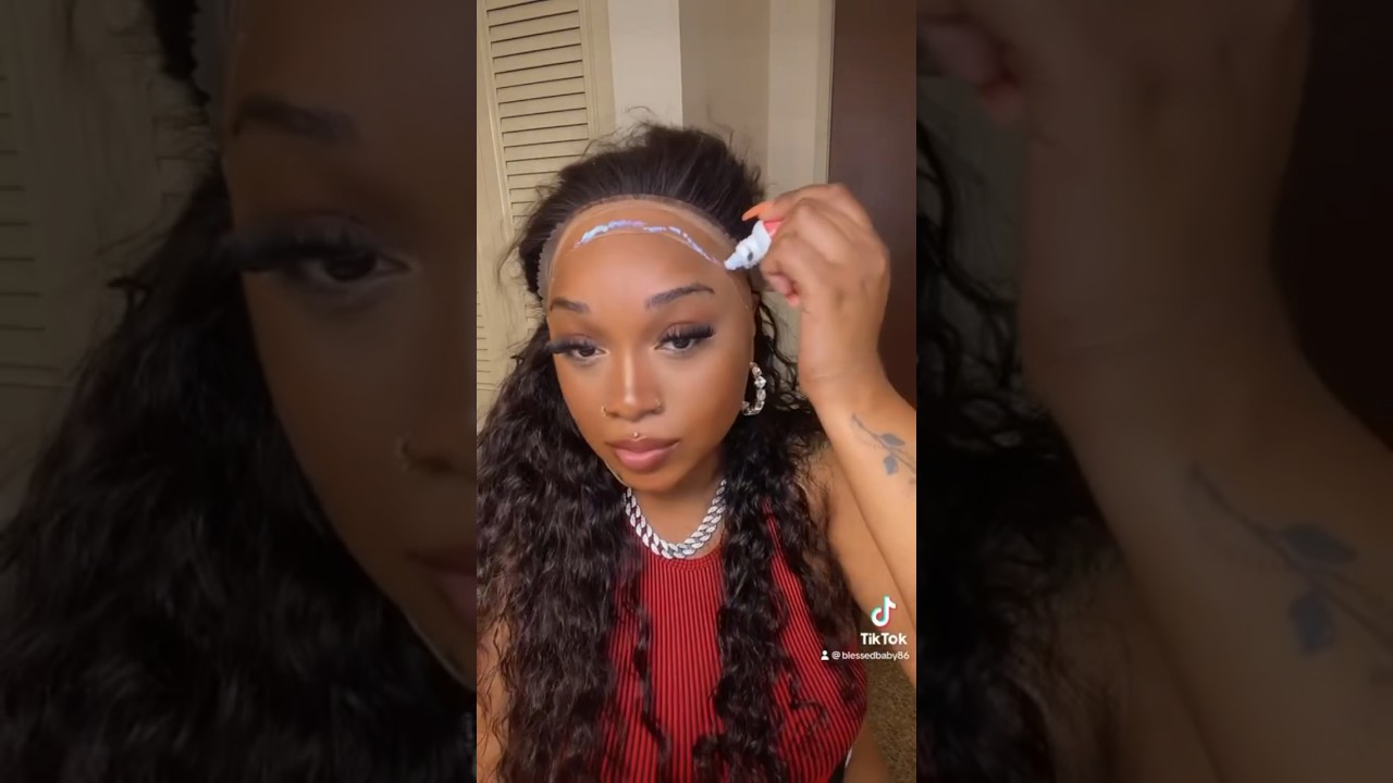 Mane concept 11A HD PRE-PLUCKED HAIRLINE LACE FRONT WIG! TRMP211-WATER WAVE 28”